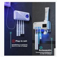 【CW】 Toothbrush Holder Toothpaste Dispenser   - Aliexpress