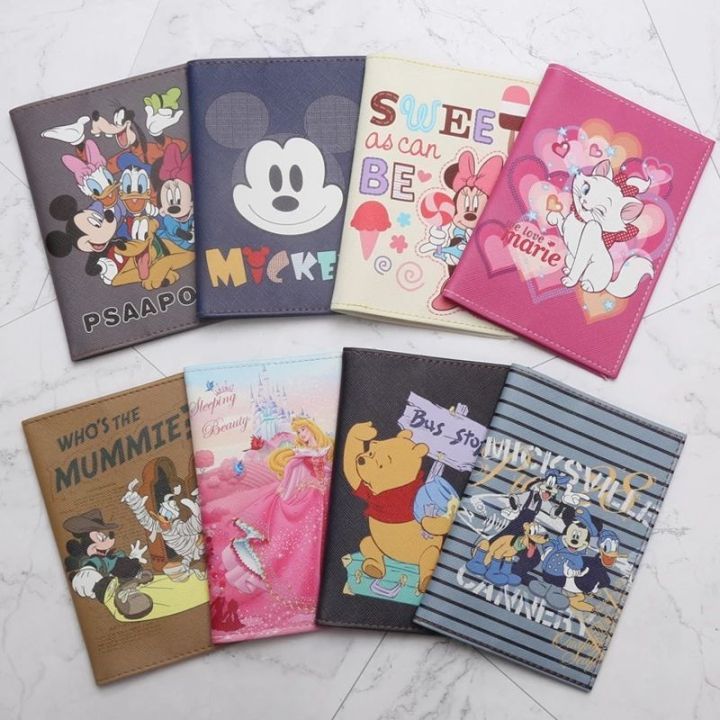 HJ passport covers Disney passport protector Mickey Minnie Dumbo Winnie ...