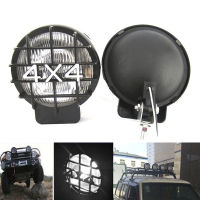 MUXI 1X 5.5 4X4 Round Off Road White Driving Halogen ATV Fog Light Lamp Spotlight