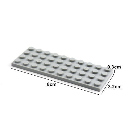 50 Pieces Building Blocks Sets Accessories Plate 3028 Baseplate 6 x 12 Dots MOC Car Parts Double Side Plates Children DIY Bricks