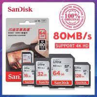 Original SanDisk SD Memory SDXC SDHC การ์ดหน่วยความจำ SD Card Extreme Pro/ultra 32GB 64GB 128GB U3/U1 32GB 128GB 64GB 256GB 16GB