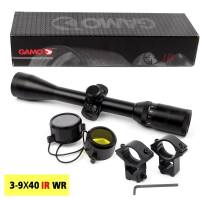 กล้องเล็ง กล้องสโคป Gamo 3-9x40 ir +แถมระดับน้ำตั้งกล้อง+ ไฟฉายคาดหัวค่ะ