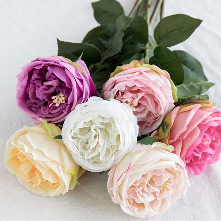 ayiq-flower-shop-ประดิษฐ์-austin-rose-realy-touch-หรูหราสำหรับงานแต่งงานตกแต่งตารางและห้องปาร์ตี้ของขวัญวันวาเลนไทน์งานแต่งงานดอกไม้
