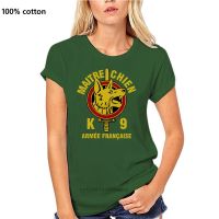 France Maitre Chien French Army War Dog k9 Special Forces Logo Military T-shirt