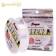 Sougayilang Siêu Khỏe Dây Câu 100% Nylon Trong Suốt 100 M Dây Câu Bằng