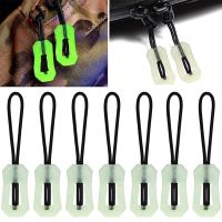 ✒ 10Pcs Luminous Zipper Puller Head Glow In The Dark Zipper Pull Slider Head for Backpack Clothes Repair DIY Sewing Accessories