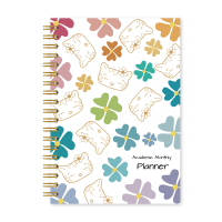 BUKE Daily Planner Undated Agenda Setting Weekly Monthly Goals Habits Schedule Notebook
