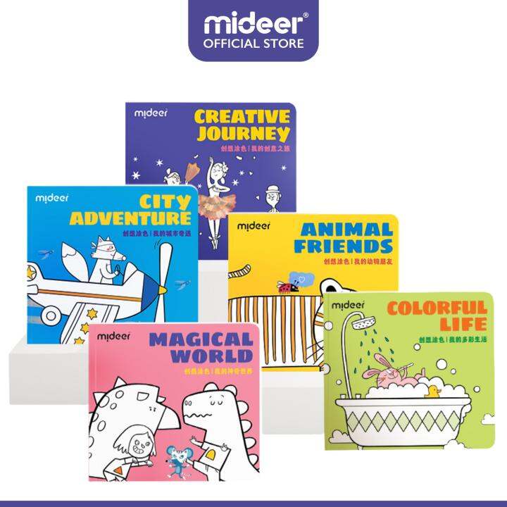 Mideer Coloring Book Lazada PH