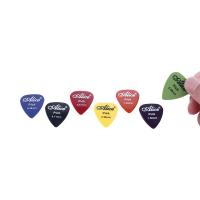 IIRA 0.58 - 1.5 มม. 1 กล่อง น้ำหนักเบา เบส ABS ปิ๊กกีตาร์ Plectrum อุปกรณ์กีตาร์ คนกลาง