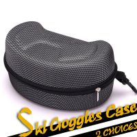 GOBYGO Travel Snowboard Ski Goggles Case Without Goggles Winter Outdoor Skiing Sport Glasses EVA Sunglasses Storage Box