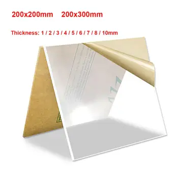 2/3/4mm Thickness Clear Plastic Acrylic Perspex Pc Acrylic Glass