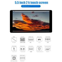 For 5.5 Inch IPS 2K HD Capacitive Touch Display with Speaker -Compatible Interface 1440X2560 Screen