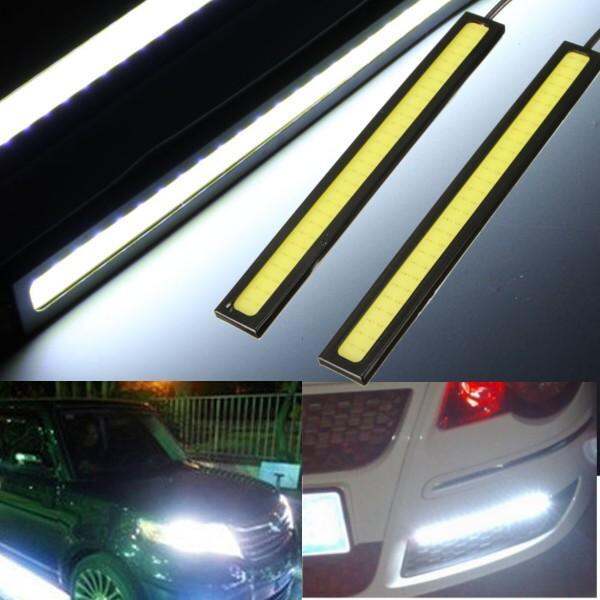 2pcs-waterproof-12v-led-cob-car-auto-drl-driving-daytime-running-lamp-fog