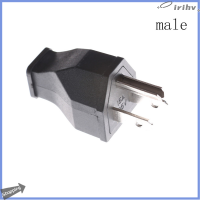 jianzhanqinl AC 125V 15A 3 PIN สายไฟ Connector US plug Converter ประสิทธิภาพสูง