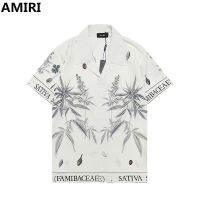 ✤☃ 2010 Amirx เสื้อเชิ้ตลําลอง พิมพ์ลายโลโก้ใบไผ่ แนวสตรีท เหมาะกับฤดูร้อน สไตล์คลาสสิก