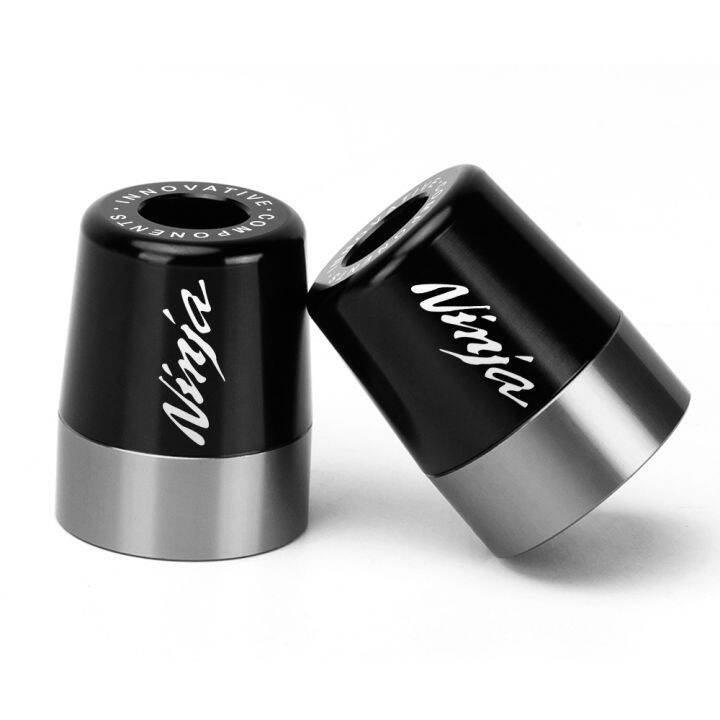 1-pair-motorcycle-grip-handlebar-end-cap-aluminium-alloy-for-kawasaki-ninja-250-300-400-650-handle-bar-grips-end-plugs-accessory
