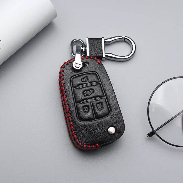 npuh-genuine-leather-car-key-case-cover-for-opel-astra-g-h-j-mokka-insignia-vectra-meriva-anti-wear-protective-key-shell-car-styling