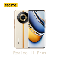 New Unlock Realme 11 Pro Plus + 5G MTK Dimensity7050 6.7นิ้ว AMOLED 200MP กล้อง NFC 5000MAh 100W Super Charge