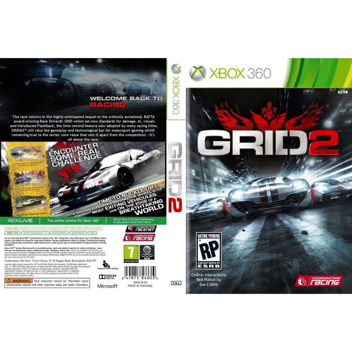 grid-grid-2-grid-autosport-แผ่นเกม-xbox360-สำหลับเครื่องแปลง-rgh-jtac-lt2-0-lt3-0