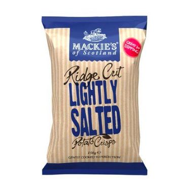 📌 Mackie Lightly Salted Ridge 150g แม็กกี้ ไลท์ลี่ รสเค็ม 150g (จำนวน 1 ชิ้น)