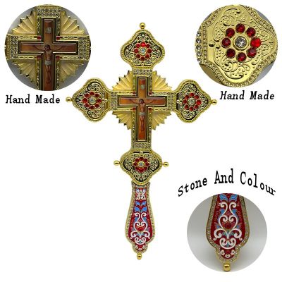 Jesus Cross นิกายกรีกออร์ธอด็อกซ์&nbsp; ออร์โธดอกซ์ Cross Blessing Cross Blesulos Religiosos Catolicos ตกแต่งโบสถ์ Cruz ครีบอก