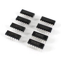 40ชิ้นล็อตวงจรรวมลอจิก IC ชุด CD4011 CD4069 CD4052 CD4053 DIP Chip Set ชิ้นส่วนอิเล็กทรอนิกส์