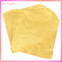 [Hill Angelia] กระดาษห่อฟอยล์100แผ่น20*20อลูมิเนียมขนาดซม. กระดาษช็อกโกแลตงานแต่งงาน