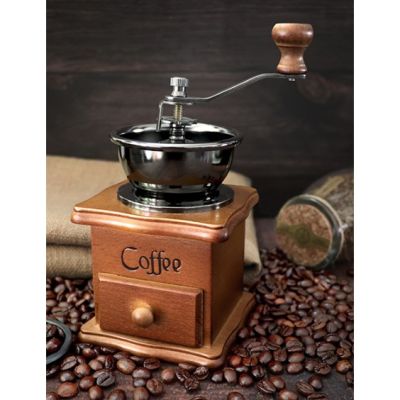 CFA เครื่องบดกาแฟ   มือหมุน รุ่นไม้คลาสสิค  ไม้ เครื่องบดเมล็ดกาแฟ