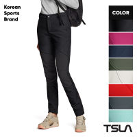 [TSLA] Womens Softshell Winter Snow Ski Pants Fleece Lined Waterproof Hiking Pants Work Outdoor Pants with Reinforced Knees I กางเกงคาร์โก้ I Thermal pants I Hiking I Sports I Winter Collection  (TM-XKB54)