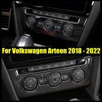 Central Control เครื่องปรับอากาศ AC แผงสวิตช์ตกแต่งสำหรับ Volkswagen Arteon 2018-2020อุปกรณ์ตกแต่งภายใน