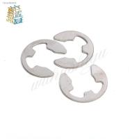 ❒✎▦ 100Pcs DIN6799 GB896 M2.5 M3 M4 M5 M6 M7 M8 304 Stainless Steel Circlip Sack Retainer E E-type Buckle-shaped Split Washers