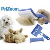 Petzoom หวีแปรงขนสุนัข แมว