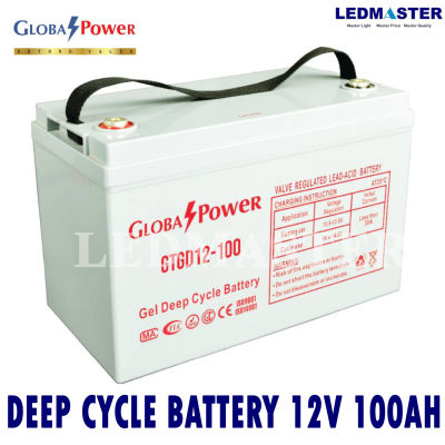 แบตเตอรี่แห้ง 12V รุ่น GTAD (12-100 AH)  Battery Deep cycle เกรด A  เพื่อโซล่าเซลล์