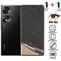 Anti Spy Hydrogel Film For Huawei Honor 70 Pro Plus 60 50 Pro 60SE Magic 4 Pro Privacy Screen Protector Camera Lens Film Ceiling Lights