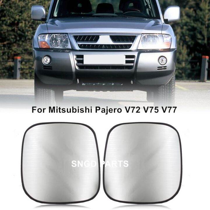 For Mitsubishi Pajero V73 V75 V77 Rearview Mirror Lens Replacement Side
