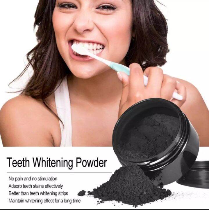 Organic Teeth Whitening Activated Bamboo Charcoal Powder 30grams