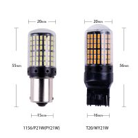 LEADTOPS 1Pcs LED Bulb T10 W5W T15 W16W T20 7440 7443 1156 1157 PY21W P21W BA15S BAU15S canbus LED Turn Signal ke Light Reversing Light Parking Light