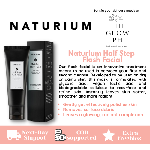 [AUTHENTIC] Naturium Half Step Flash Facial Brightening Exfoliating ...