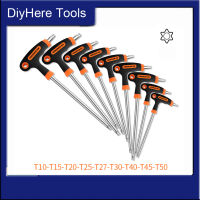 1Pc L-Type Double-End Torx Star Allen Spanner Key Wrench ไขควงเครื่องมือ T10 T15 T20 T25 T27 T30 T40 T45 T50-pangyh