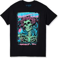 Liquid Blue Grateful Dead Gd Bertha Blacklight Tshirt