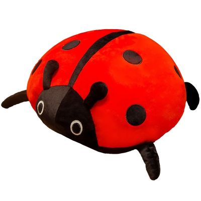 【CC】 Hot Huggable cute plush toy soft colorful ladybug ladybird insect doll pillow cushion children birthday gift