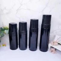 10Pc/Lot 100ML/150ML Black Plastic Portable Foam Bottle Refillable Empty Cosmetic Bottle Detergent Soap Dispenser Foam Container Travel Size Bottles C