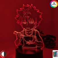 NEW Led Light for Kids Bedroom Decor Hxh Led Night Light Anime Gift Acrylic Neon 3d Lamp Xmas Birthday Killua Cute DIY New Year