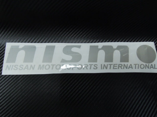 สติ๊กเกอร์งานตัดคอม-nismo-nissan-motorsports-international-ติดรถ-แต่งรถ-นิสสัน-sticker