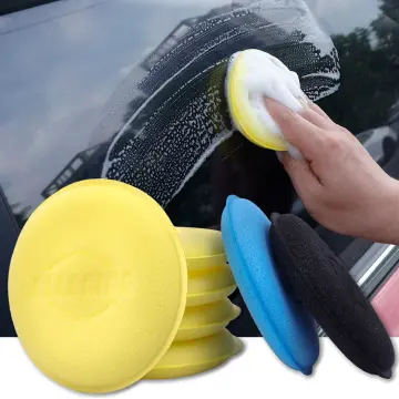 Automobile Wax Applicator Pad Car Round Waxing Polish Sponges Detailing  Applicator Pads Curing & Polishing For