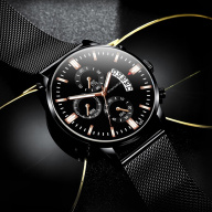 Đồng hồ nam thời trang ECONOMICXI chính hãng có lịch ngày dây thép mành thumbnail
