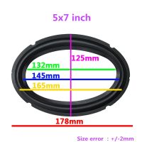 New 10 pcs /lot 5 Pair 5x7 inch 5x7 Woofer Repairable Parts / Speaker Rubber Surround ( 125mm / 145mm / 165mm / 178mm )