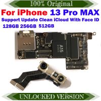 เมนบอร์ด13 Pro Max ที่มี ID Clean Icloud Mainboard สำหรับ13Pro ลอจิกบอร์ดสูงสุดรองรับแผ่นอัปเดต Ios