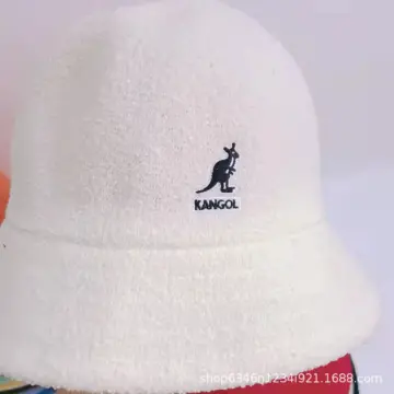 Embroidered-logo colourful bucket hat, Kangol, Shop Women's Hats Online