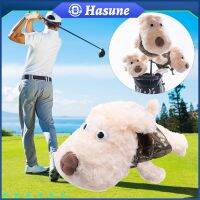 ┅ Hasune Funny Golf Club Wood Driver Head Cover Plush Headcover Protection